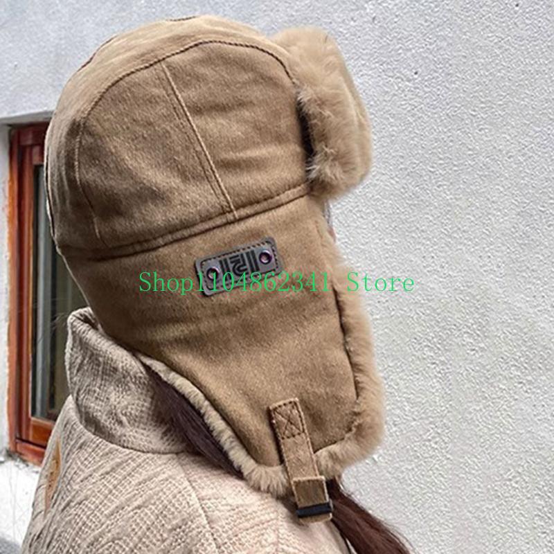 Trapper Hat Ear Flap - 652F Dikker Winddichte Mutsen Vintage Stijl