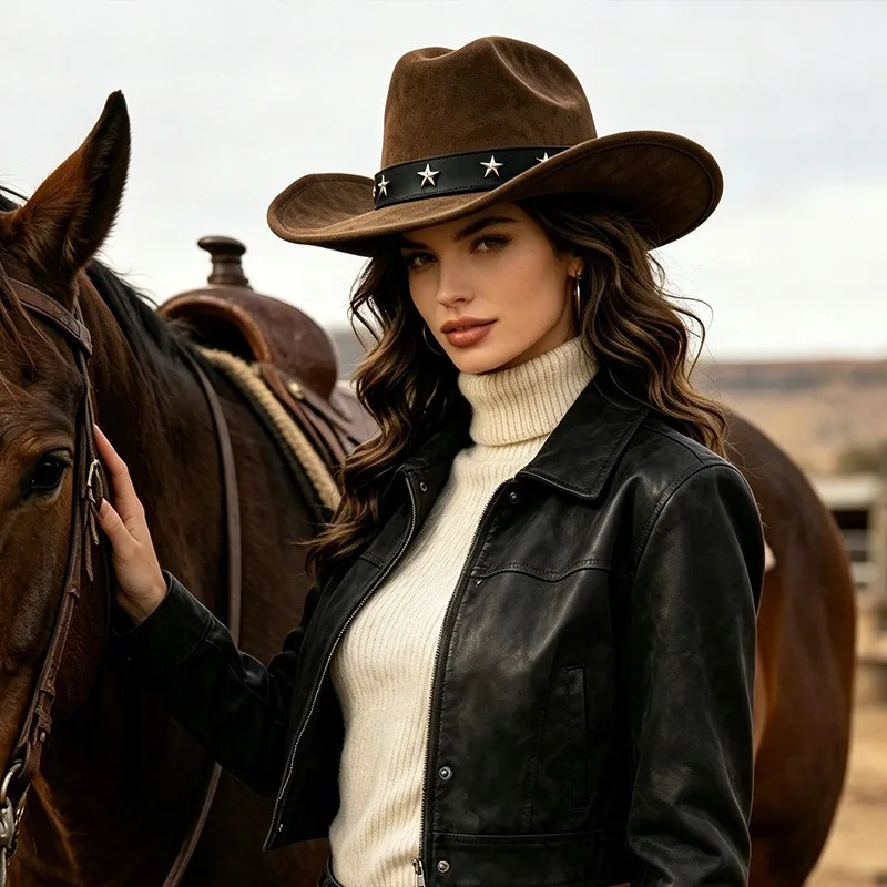 Dames Hot Sale Brede Rand Cowb - Fedora Hat Wool recensie en prijs