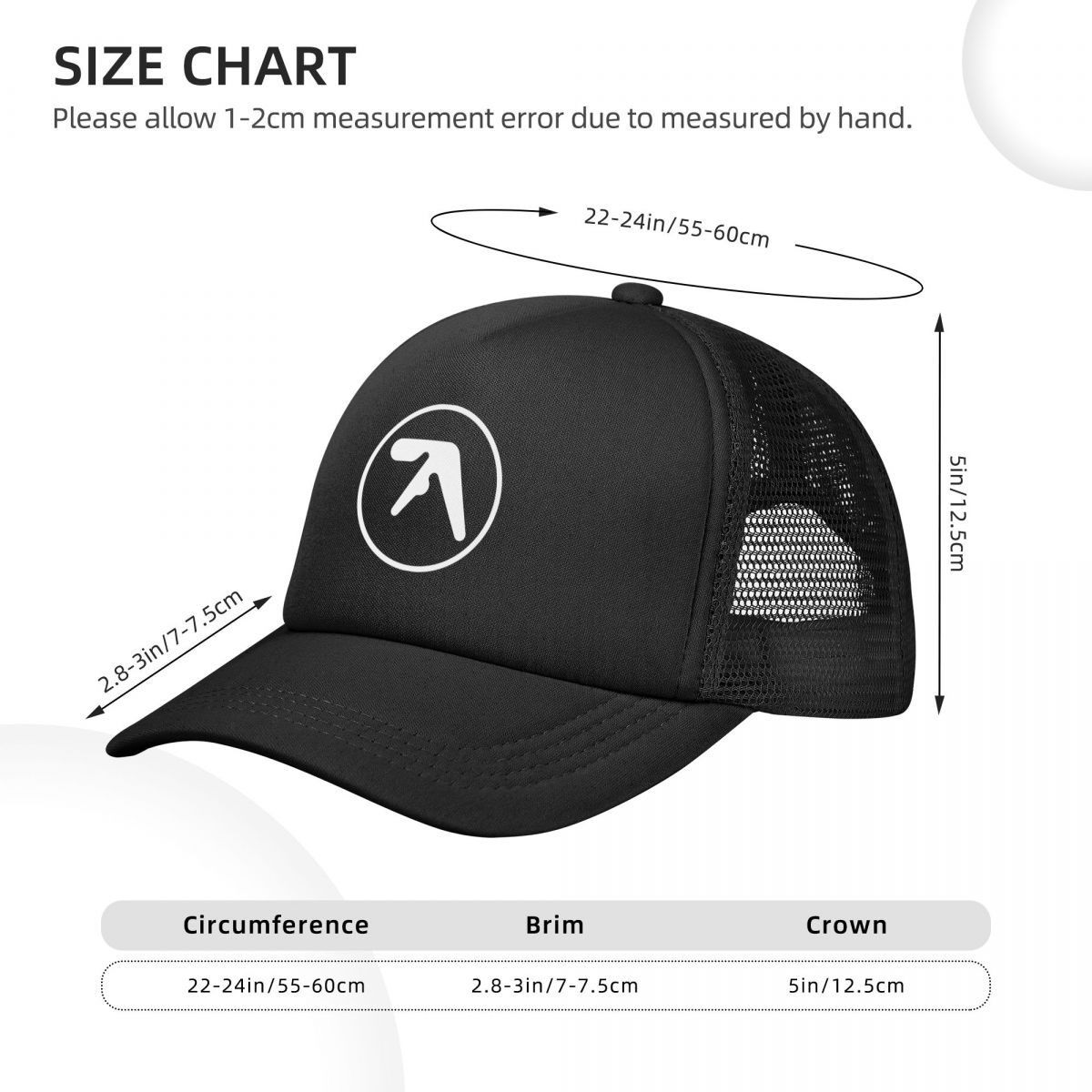 Aphex Twin Vintage Trucker Cap - Trucker Cap Mesh recensie en prijs