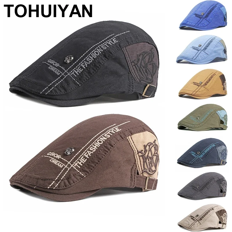 Unisex Schedel Letters Kranten - Newsboy Cap Ivy recensie en prijs