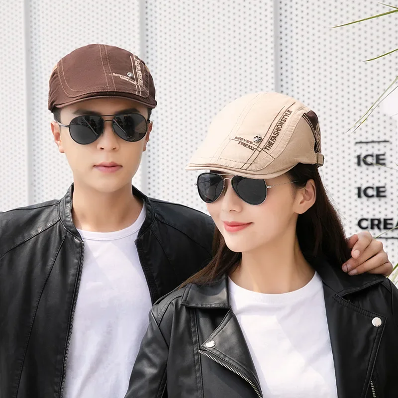 Unisex Schedel Letters Kranten - Newsboy Cap Ivy recensie en prijs