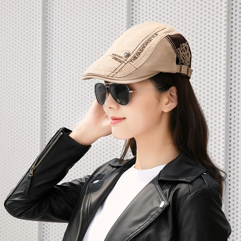 Unisex Schedel Letters Kranten - Newsboy Cap Ivy recensie en prijs