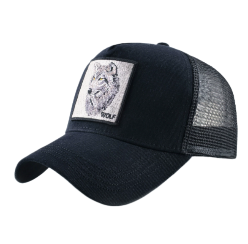 Wolf Patch Borduurwerk Mesh Ba - Trucker Cap Mesh recensie en prijs