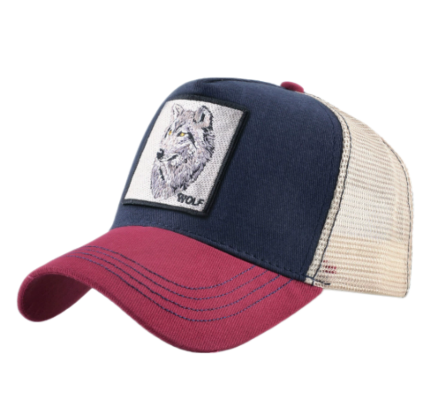 Wolf Patch Borduurwerk Mesh Ba - Trucker Cap Mesh recensie en prijs
