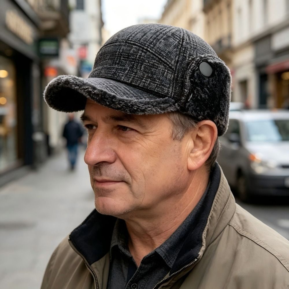 Fleece gevoerde oorkap platte  - Trapper Hat Ear Flap recensie en prijs