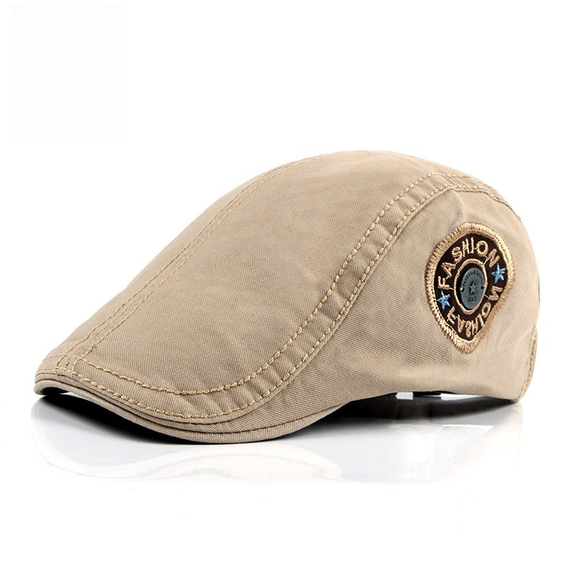 Retro geborduurde patch flatca - Newsboy Cap Ivy recensie en prijs
