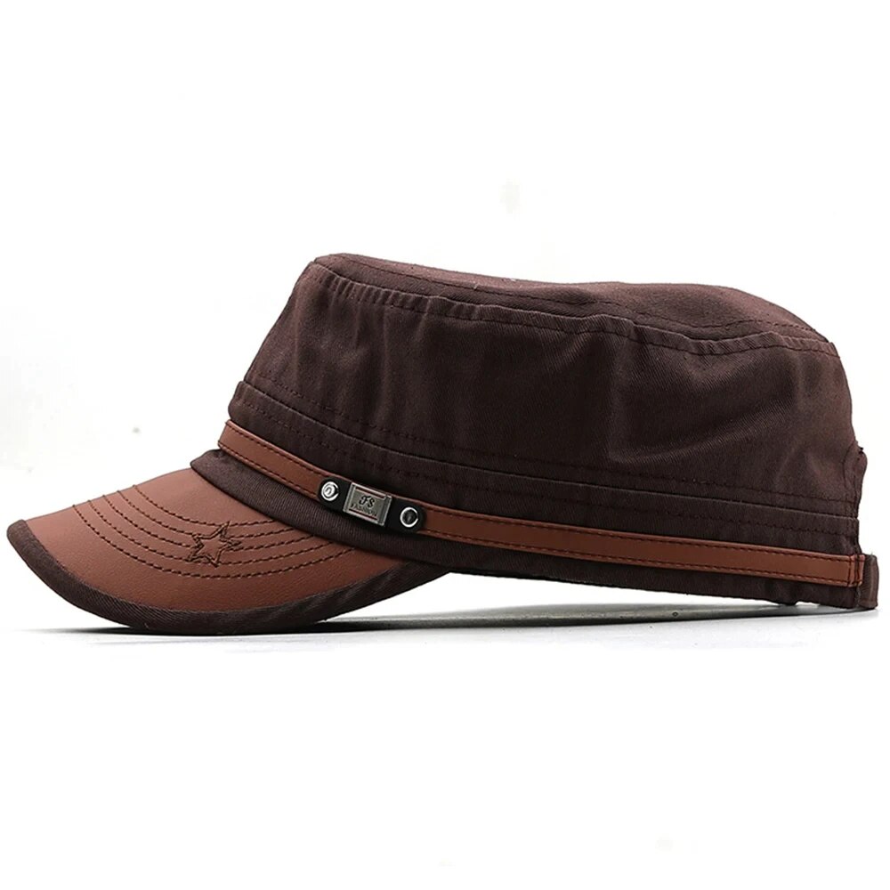 Casual Cadet Hat Man Flat Top  - Snapback Hat Flat recensie en prijs