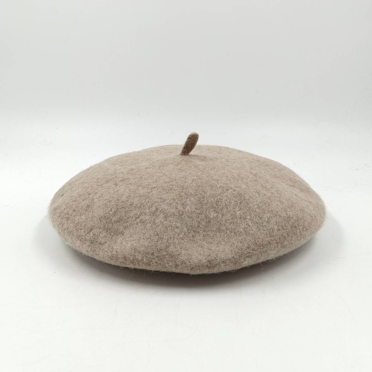 Witte wollen hoed voor volwass - Beret French Wool recensie en prijs
